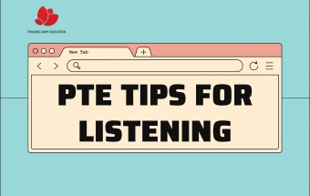 Một số mẹo cho phần thi PTE Listening